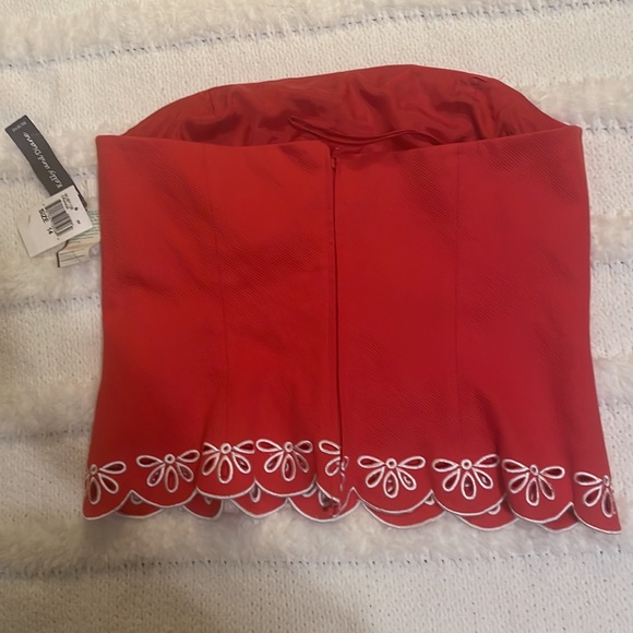 Kelly and Diane Crop top orange 14 - Picture 2 of 7